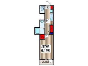 ＭＥＬＤＩＡ大和田Ⅳの物件間取画像